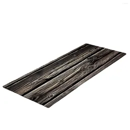 Tapis de bain Grain de bois cuisine chambre tapis d'entrée couloir salon tapis de sol salle de bain anti-dérapant tapis décor à la maison