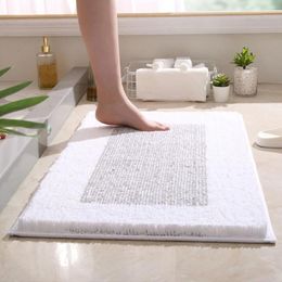 Tapis de bain Yinzam épaissir tapis de salle de bain tapis absorbant l'eau tapis anti-chute pour les accessoires de douche
