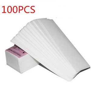 Bath Sets 100pcs Removal Nonwoven Body Cloth Hair Remove Wax Paper Rolls High Quality Epilator Strip Roll 221201