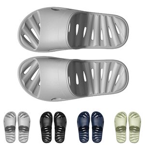 badslippers voor heren dames Effen kleur hots antislip zwart wit Medium Leisteenblauw ademend heren dames indoor wandelschoenen GAI XJ