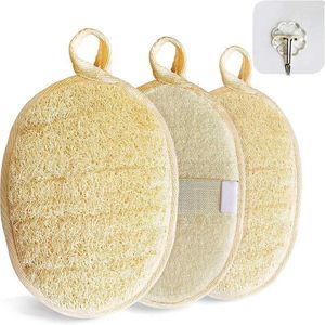 Outils de bain accessoires Bath Loofah Sponge Bath lingettes Plant Fiber Baignage Points de bain Fournitures de salle de bain Broche Brosse de nettoyage du corps Z240528