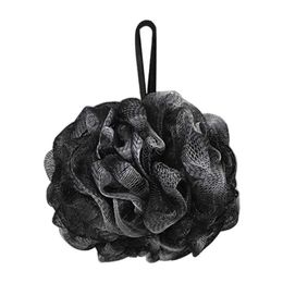 ACCESSOIRES D'OUTILES DE BAIN BOULEUR NOIR BAUILLE BAMBOO BAMBOO CHARCHE FIBRE DOUCHE PUFIR MAIS MAISON MOTIEL