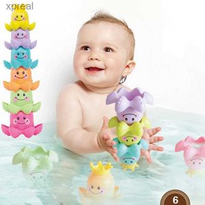 Bath Toys 1 morceau d'enfants Life Ocean Octopus Stacking tasse salle de bain jouet enfant jeu éducation