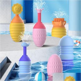 Jouets de bain 4 douche pour enfants bébé arroseur eau salle de bain piscine baignoire 230615 livraison directe enfants maternité Dhgpb