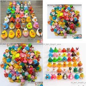 Bath Toys 50 Pack Bade Duck voor Jeep Toy Assortment BK Floater Dog ADT Pool Kerstfeest Gunsten Verjaardagen Geschenkdruppel Delivering Ba Dhabi