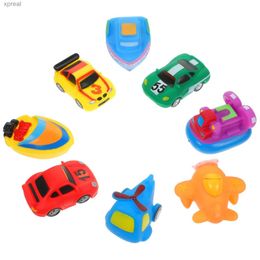 Toys de bain 8 bateaux jouets verts pour les ferries pour enfants équipés de baignoires flottantes pour les enfants à singwx