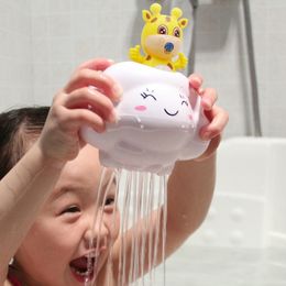 Juguetes de baño Accesorios Nubes flotantes Ducha interactiva Regalo divertido 221118