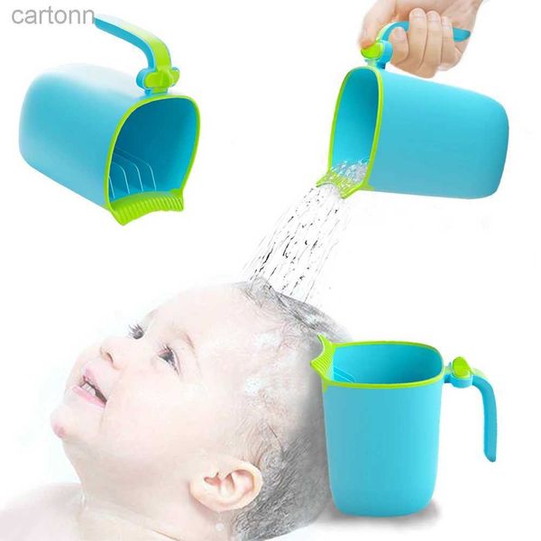 Toys de bain Angku Baby Bath Rinse Cup Baby Shower Spoons Child Washing Hair Tasse pour les enfants Bathing Kids Bath Tool 240413