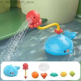 Jouets pour le bain Bébé Baignoire Jouets Bébés Baignoire Squirt Jouet Pour Le Bain Douche Poulpe Jouir Piscine Jouet Multi Modèles Pour Bébés Nourrissons Q231212