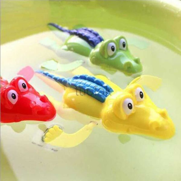 Toys de bain Baby Bath Toys Bathing Cute Swimming Turtle Whale Pool plage Classic Chain Clockwork Water Toy for Kids Water Joue Toys D240507