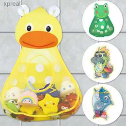 Jouets de bain baby shower jouet mignon canard grenouille filet rangement fort tentation tasse de baby shower sac de jeu de jeu de salle de bain organisateur de salle de bain