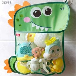 Badspeelgoed baby shower speelgoed schattige eend kikker net speelgoed opbergtas sterke zuignap baby shower game tas badkamer organizer Water Toywx