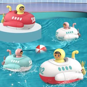Jouets de bain baby shower jouet sous-marin jouet windy windup bateau childrens eau jouet piscine plage jeu enfant jouet enfant cadeau d240522