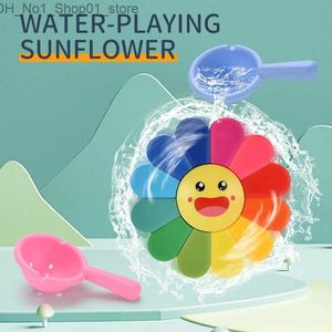 Jouets pour le bain Jouets de bain Baignoire Enfants Jouent Ensemble de jouets de pulvérisation d'eau Tasses empilables pour enfants Fidget Ventouse Spinner Jouet Jouet d'été Cadeau Q231212