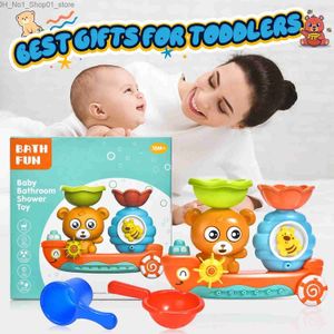 Juguetes de baño Juguetes de baño para niños pequeños Bañera para niños Juguete Oso Bañera de agua Juguetes para ducha Juguetes para la hora del baño Bebé Niños Infantil Preescolar Regalo de aprendizaje Q231211