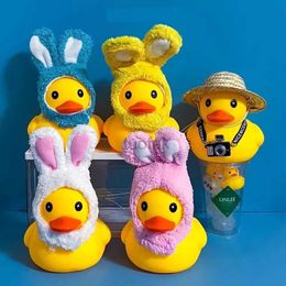 Toys de bain Big Rubber Duck Bath Toy - Pâques en caoutchouc Duck Giant Ducks Big Duckie Baby Shower Birthday Party Favors D240507