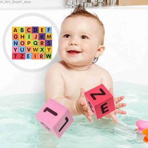 Jouets de bain jouets de bain pour enfants lettre apprentissage Alphabet éducatif mousse de bain précoce lettres grande douche Q231212