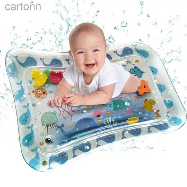Bath Toys Kid PVC PVC Baby Water Playmat Toddler Cushion Free BPA Gym Game Game d'apprenti