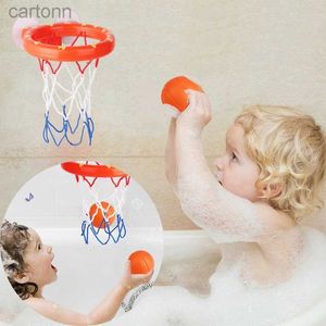 Bath Toys Kids Shower Shooting Panier de prise de vue Bathtub Toys salle de bain Mini Sucker Basketball Piscine Babil