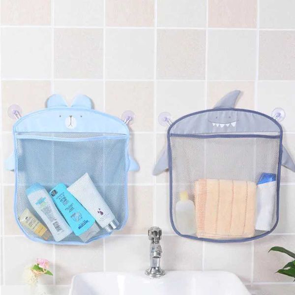 Toys de bain Nouveau bébé salle de bain sac en mesh conception de suceur pour enfants toys de bain panier gamin dessin animé forme d'animal toys toys rangement