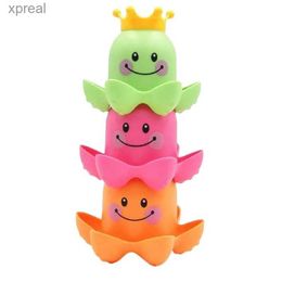 Bath Toys Ocean Octopus Empilement tasse bébé Bath Bath Toys Ocean Animal Baby Bath Douche bébé et enfants Taste Gamewx