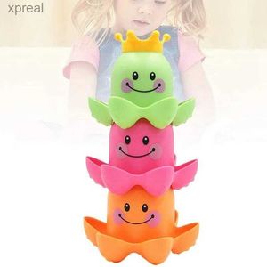 Badspeelgoed oceaan oceaan octopus stacking cup baby bad speelgoed oceaan dier baby bad shower baby en childrens smaak gamewx1