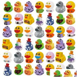 Bath Toys Toddler Water Play Pool Flotters Divers Ducks Rubber Ducks Baby Jeep pour les faveurs de fête Drop Livil