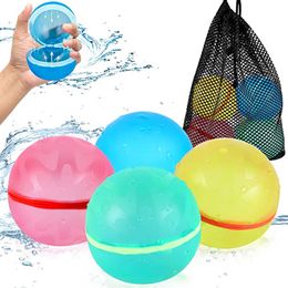 Jouets de bain ballon d'eau bombe à eau splash balle jouet ballon d'eau réutilisable jeu de jardin enfants jouant avec des jouets d'eau 230506