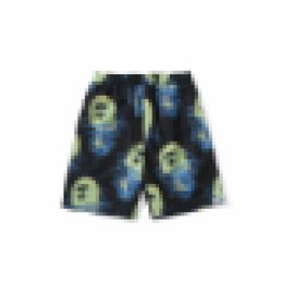 Bathing Ape Shorts pour hommes Summer New Teenage Storm Print Pantalons décontractés Split Mid Pants APE Pants