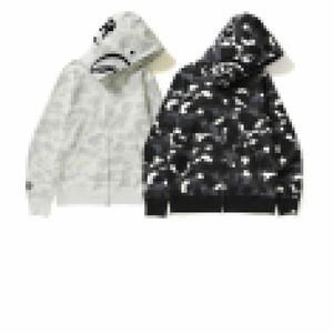 Bathing Ape New Autumn and Winter Youth casual night glow polaire à capuche Bathing Ape Hooded Jacket