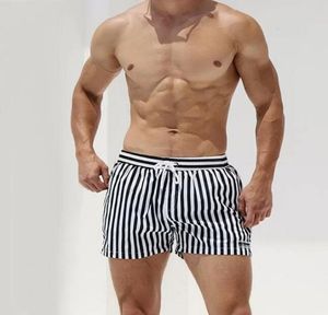 Badpak gestreepte bedrukte badmode mannen zwemmen slijsten sexy bikini surfen zwembroek snel droge zwempak strand shorts men0393968727