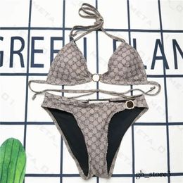 Badpakken ontwerper sexy damesontwerpers bikini's sets heldere maillot de bain riem vorm zwempakken dames badpakken zwemkleding strand badkleding porno 887