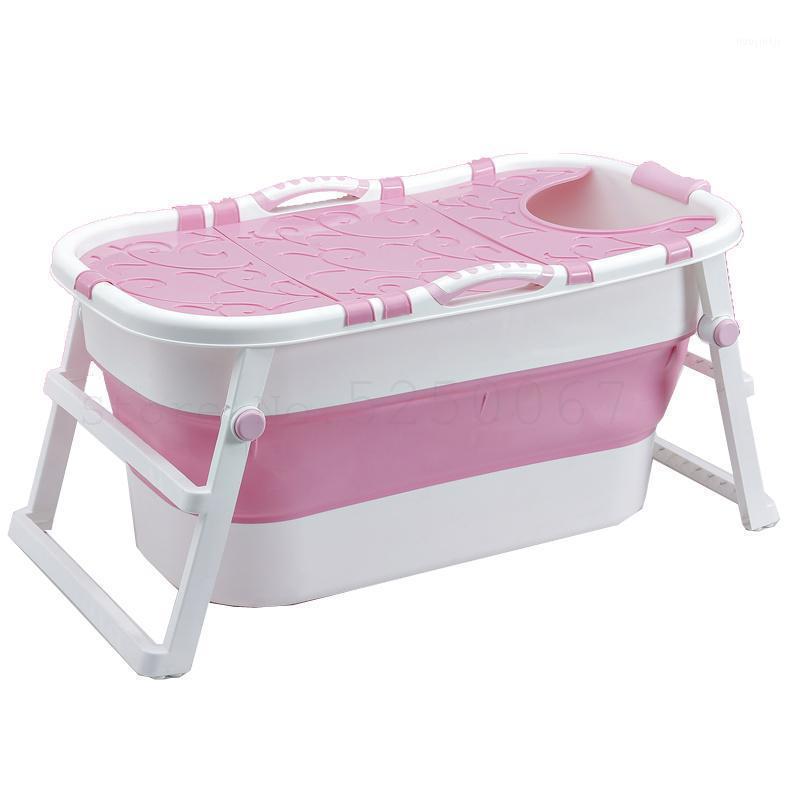 Bathing Tubs & Seats Adult Foldable Bath Barrel Baby Plastic Thermal Tank Household