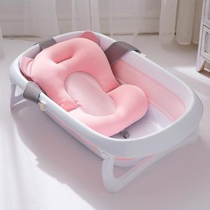 Baignoires Sièges Bébé Tapis De Baignoire Antidérapant Tapis De Baignoire Born Sécurité Sécurité Soutien Coussin Oreiller Siège Douche Cadeaux