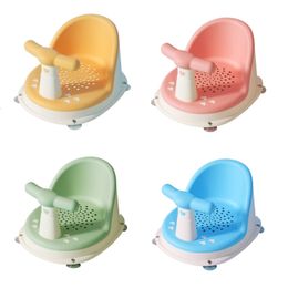 Sièges de baignoire Siège de baignoire pour bébé Support de bain antidérapant pour bébé Poignée amovible Chaise de baignoire conçue pour 6 à 18 mois Garçons Filles 230923