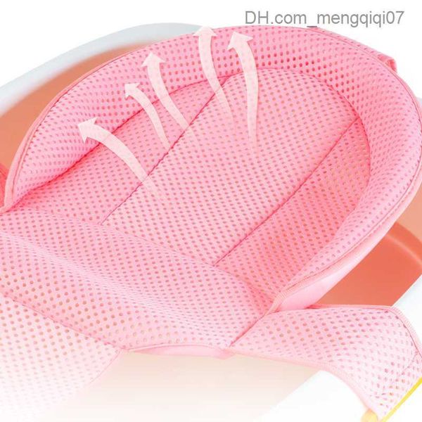 Baignoires sièges pour bébé douche portable coussin à air baignoire coussin nouveau-né pour la sécurité du siège de sécurité