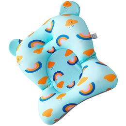 Badkuipen Zitjes Bad Babyzitje Hangmat Bad Sling Babywieg Antislip Douchecadeau Cartoon Pad geboren Artikelen 231127