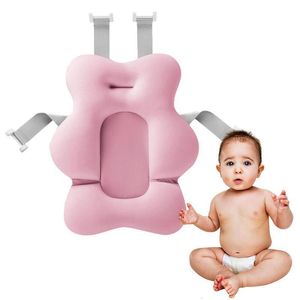 Baignoires Sièges born Douche Baignoire Antidérapant Pliable Bébé Baignoire Pad born Baignoire Siège Infantile Bain Support Coussin Doux Oreiller 230923