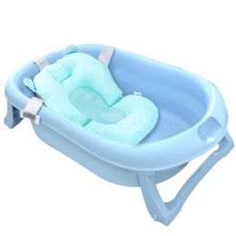 Baignoires Sièges Baignoire pliante Peut s'asseoir et s'allonger pour se baigner Articles nés Grande baignoire Bébé néonatal pour enfants1