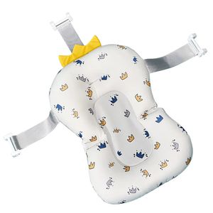 Baignoires sièges enfant en bas âge bébé tapis de bain né baignoire Support nid d'abeille maille tissu baignoire évier siège 231025