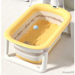 Baignoires baignoires sièges anciens baignoires portables à la maison enfants pliants bassin numérique bassin bassin épaissis de bain stable seau r230818