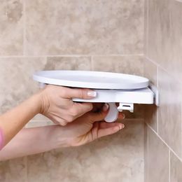 Estante triangular giratorio de 360 grados para baño, estante giratorio Instahang, estante de esquina giratorio, estante de almacenaje para cocina y baño