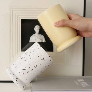 Badkamer accessoires keramiek tandenborstelhouder tandenborstelbakbak Noordse stijl driedelige set