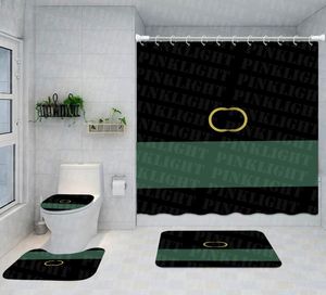 Decoration de salle de bain rideaux de douche de concepteur imprime