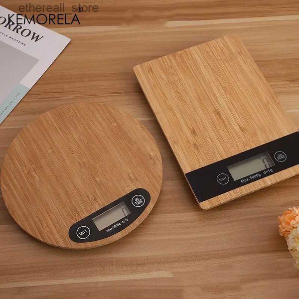 Báscula de cocina para baño KEMORELA Báscula de cocina digital de 5 kg con pantalla LCD Función de tara 11 lbs de capacidad 0.1 oz. Unidad ML precisa para báscula de alimentos líquidos Q231020