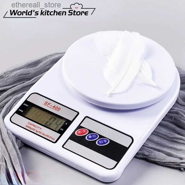 Básculas de cocina para baño SF400 Básculas de cocina Digital Balanca Alimentos Alta precisión Electrónica 10 kg Hornear Q231020