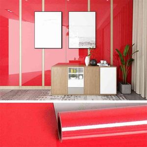 Badkamer Keuken Muren Witte Olie-proof Waterdichte Sticker Zelfklevende Tegel Muurstickers PVC Cupboard Deur Countertop Sticker 210722