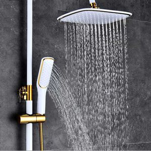 Badkamer s en zwart Wit kleur waterval hoge kwaliteit top douche hoofddouche handdouche spray Neerslag R230804