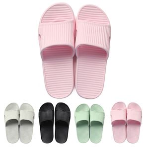 Sandales de salle de bain imperméabiliser les femmes vertes rose d'été blanc pantoufles noires sandales pour femmes