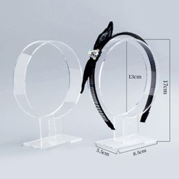 Badkamer planken acryl hoofdband houder haaraccessoires display rack zwarte sieraden huishouden opslag